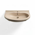 Ceramic Wall-Mounted Bathroom Sink – Suitable for Small Spaces – Durable Material – 60 x 45 x 15cm
