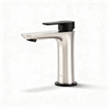 Stainless Steel Bathroom Faucet – Designed for washbasins – Durable material – 15 x 7 x 25cm