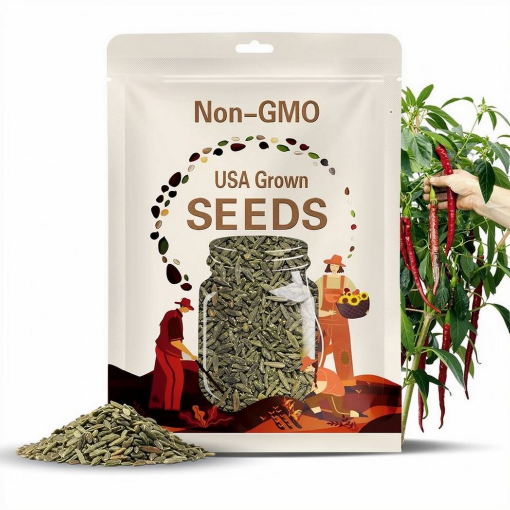 Joe's Long Cayenne Hot Pepper Seeds