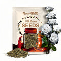 20pcs Rare Ink Rose Seeds - Non-GMO Heirloom Variety for Your Garden (#0881)