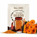 Orange Calendula Flower Herb Seeds - Heirloom, Non GMO - Indoors, Outdoors, In Pots, Grow Beds, Soil, Hydroponics & Aquaponics