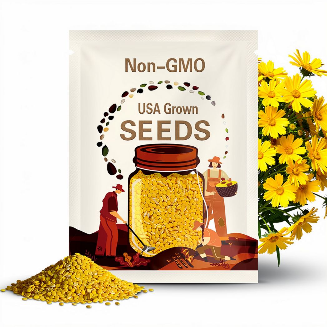 1000 YELLOW SAND COREOPSIS Lanceolata Lanceleaf Tickseed Flower Seeds