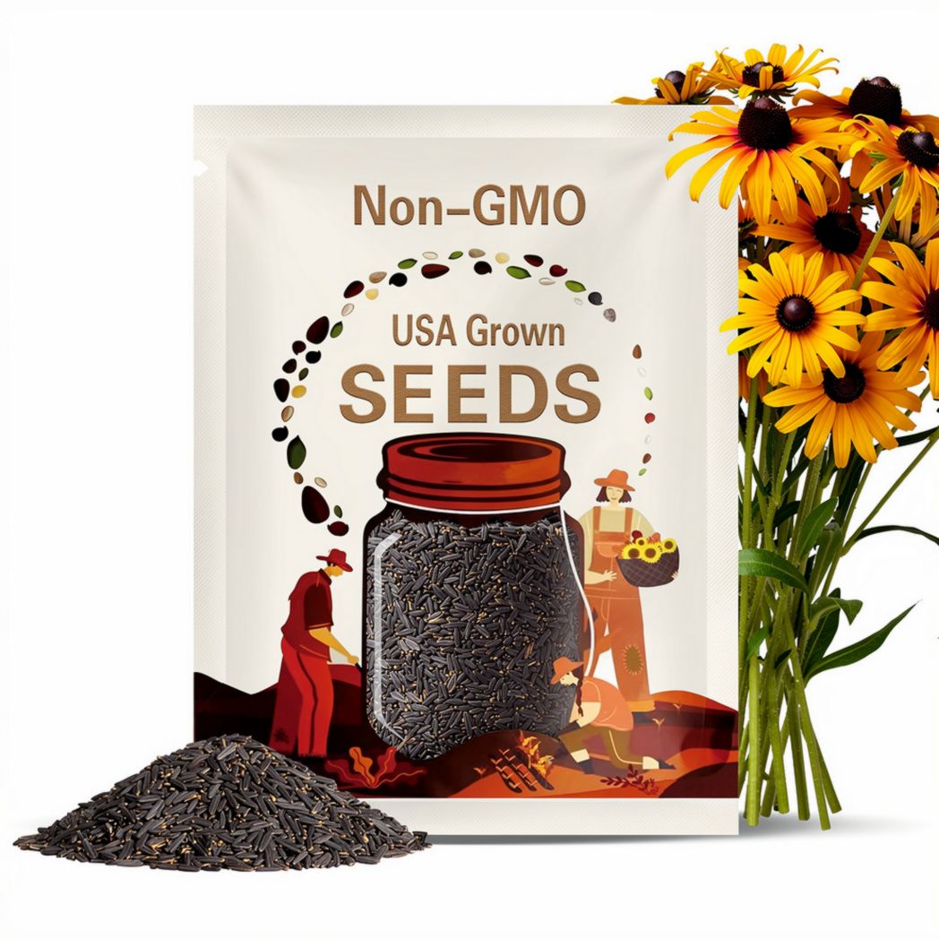 Black-Eyed Susan Seeds (Rudbeckia hirta)