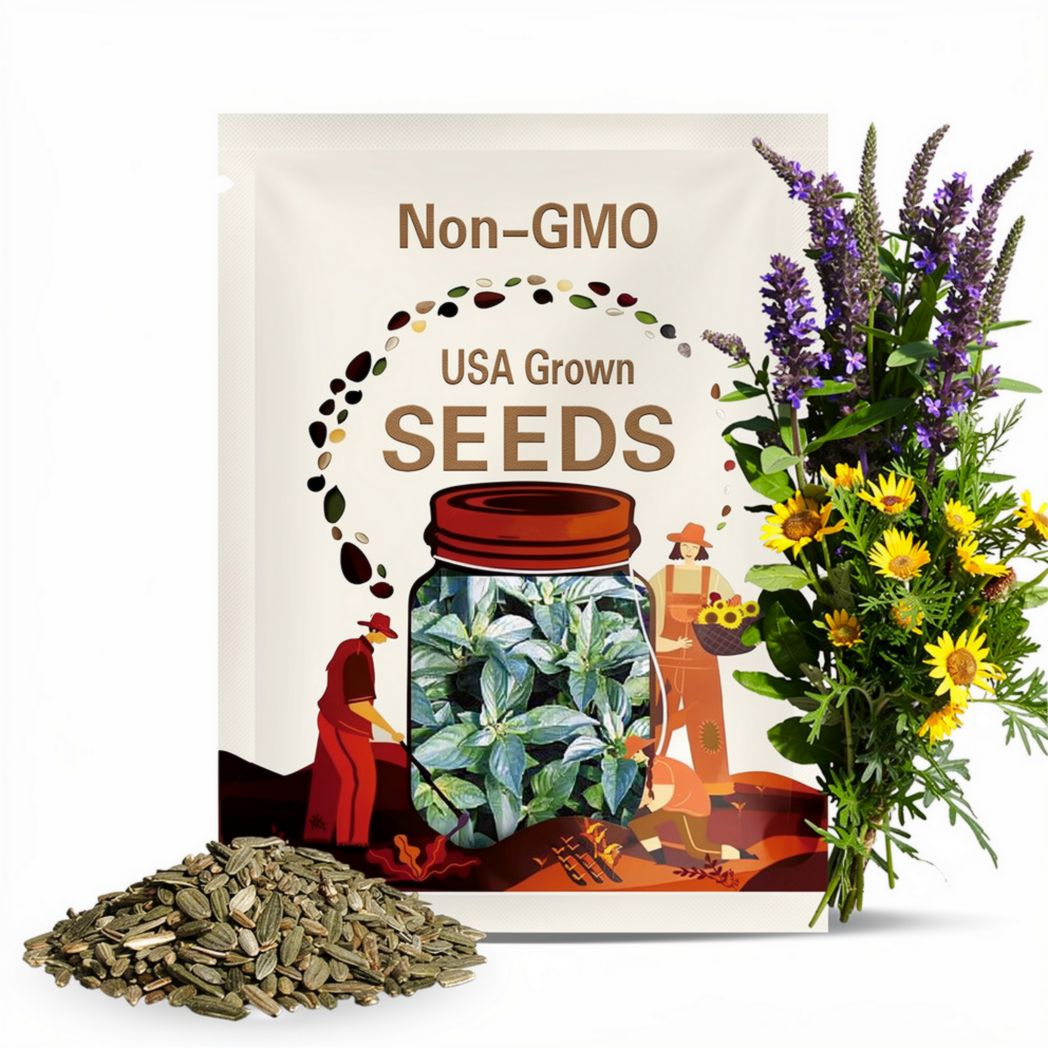 Mrs Burn's Lemon Basil Seeds