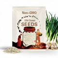 White Lisbon Bunching Onion Seeds, Scallions, NON-GMO, Heirloom, Organic Vegetable Seeds