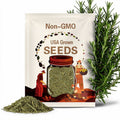 Rosemary Seeds - Organic, Heirloom, Open Pollinated, Non GMO - Grow Indoors, Outdoors, In Pots, Grow Beds, Soil, Hydroponics & Aquaponics