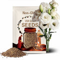 Lisianthus voyage 2 white pelleted Flower Seed 25